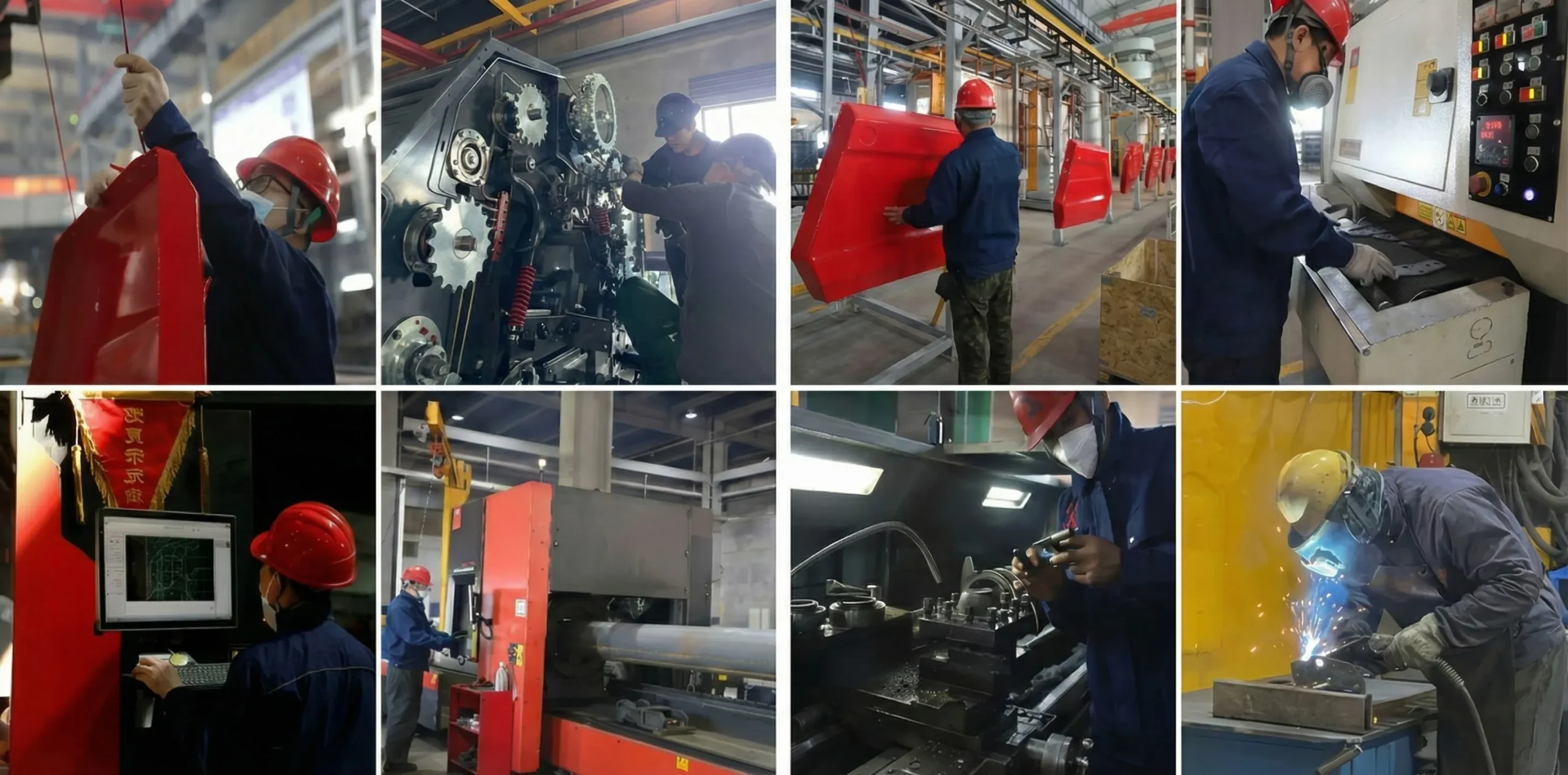 Straw baler factory production — hay baler and straw baler are produced on the same production line