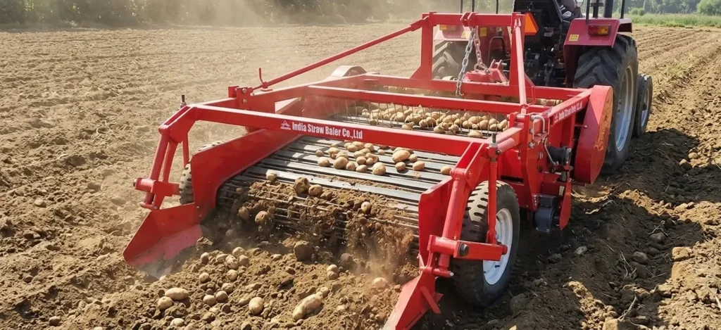 4BYHD4BYHS-3.9 Suspension Bean Harvester Application