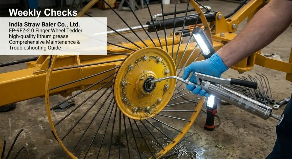 EP-9FZ-2.0 Finger Wheel Tedder Check