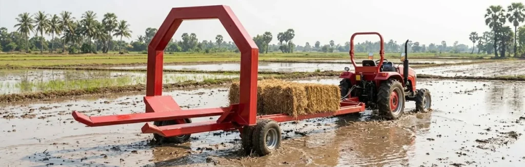 EP-9JYY-2.5 Round Bale Transporter