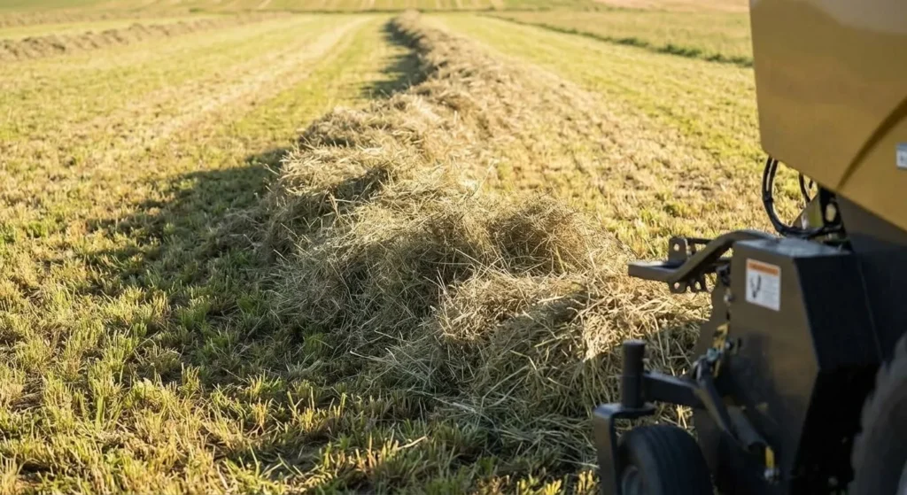 EP-9LZD-9.0 Trailed Finger Wheel Hay Rake-3