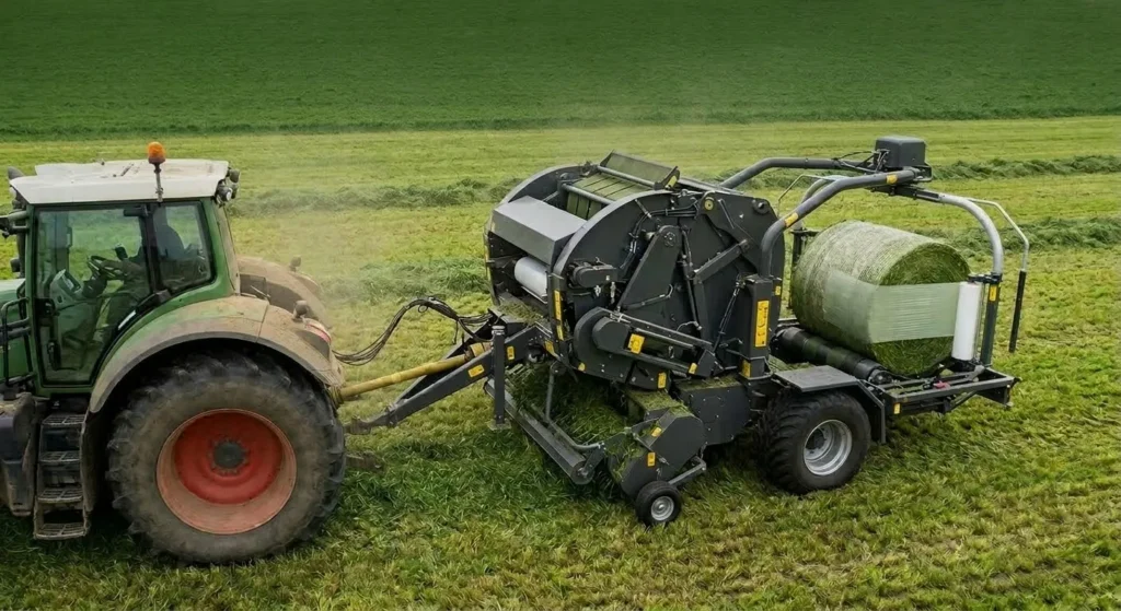 EP-9YCM-850 Integrated Round Baler and Wrapper-1