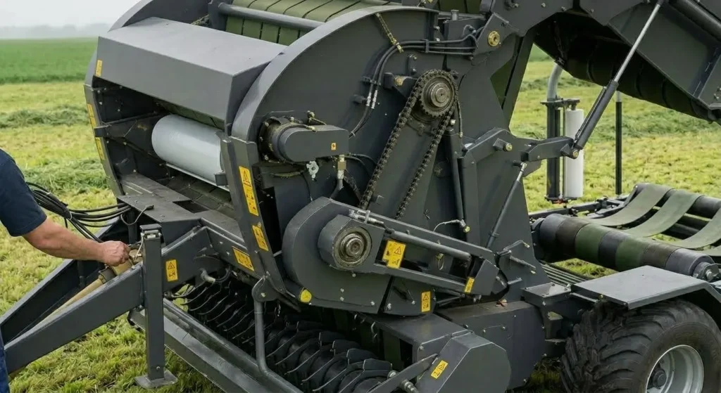 EP-9YCM-850 Integrated Round Baler and Wrapper-3