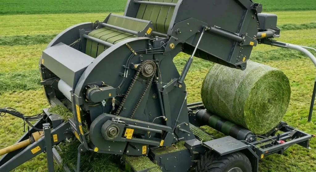 EP-9YCM-850 Integrated Round Baler and Wrapper-4