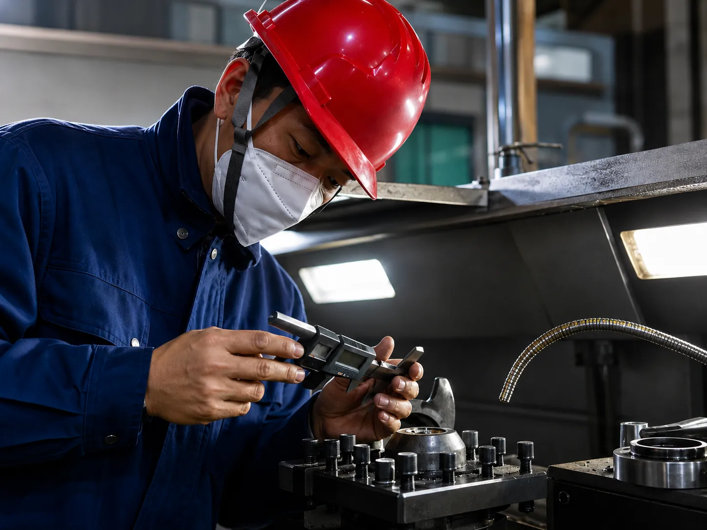 Quality inspection of baler components